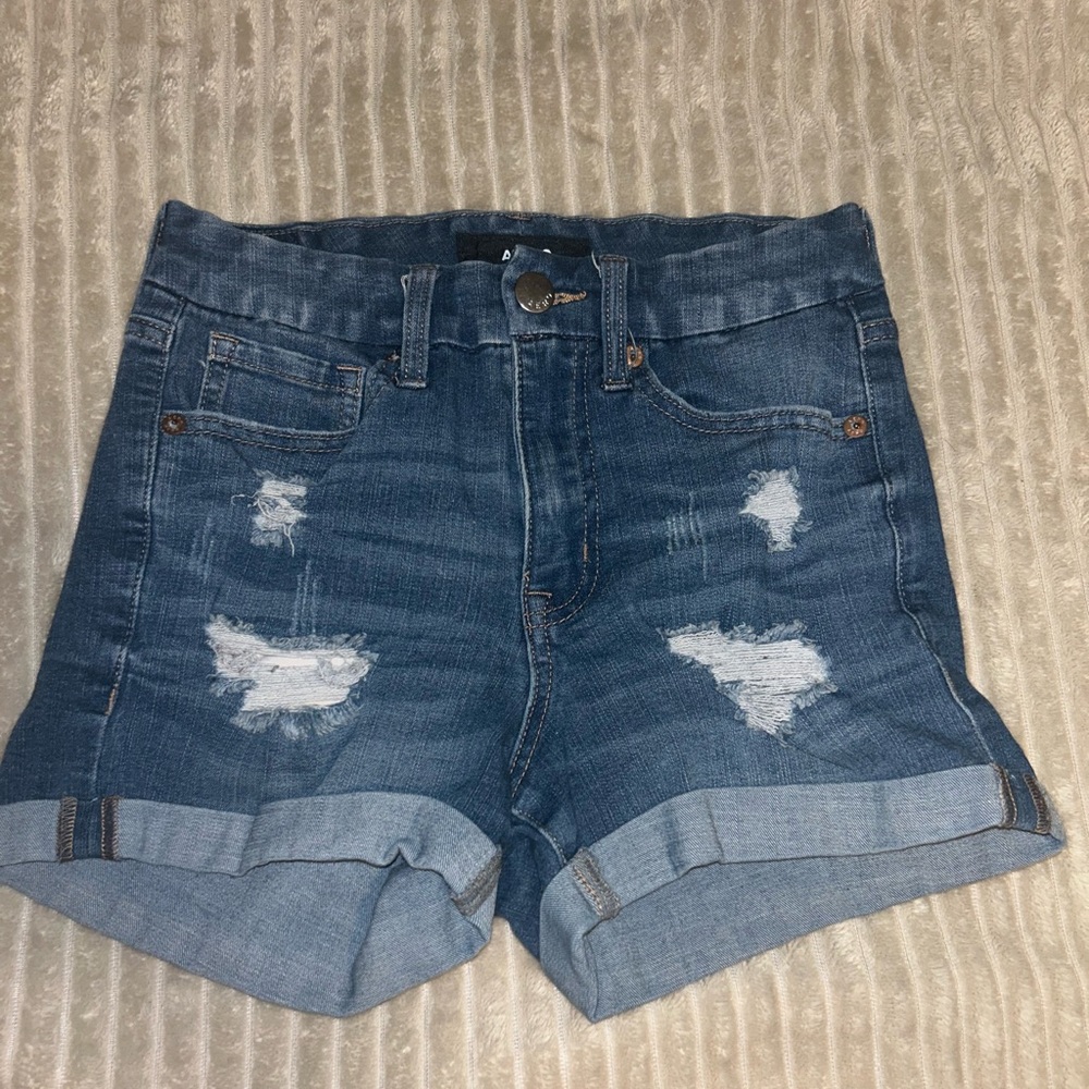 High rise curvy shorts